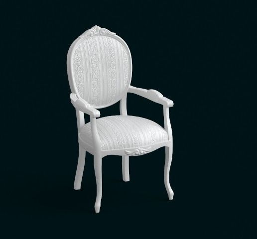 1:10 Scale Model - ArmChair 07 - 3D model önizlemesi
