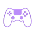 Logo PS4.stl PS4 & PS5 JOYSTICK KEY CHAIN
