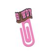478192da-ea19-418c-9e13-e84bb89a865c.jpg Howdy Clipmark Bookmark 3MF Ficheiro incluído