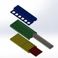 Assemblage1.JPG Archivo STL gratis modelo de portapiezas de pintura・Plan para descargar y imprimir en 3D, alaingiresini