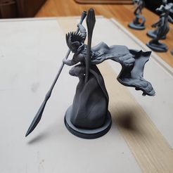 Mr_Night_Lancer_PRINTED.jpg STL file Harlequin - Mr Night Lancer・3D printing template to download