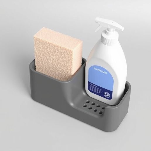 Sponge and Detengent holder 3D model