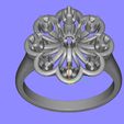 Unique-Round-Diamond-Cluster-Engagement-Ring.jpg Unique Round Diamond Cluster Engagement Ring