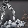 Снимок-17.jpg Terminator T-800 Endoskeleton Rekvizit T2 V2 High Detal