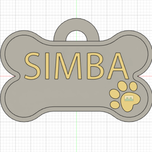 SIMBA_2.png DOG TAG / DOG TAG