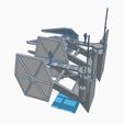 Hanging-Gantry-6.jpg Hasbro TVC Imperial Tie Fighter Gantry for hanging on the wall