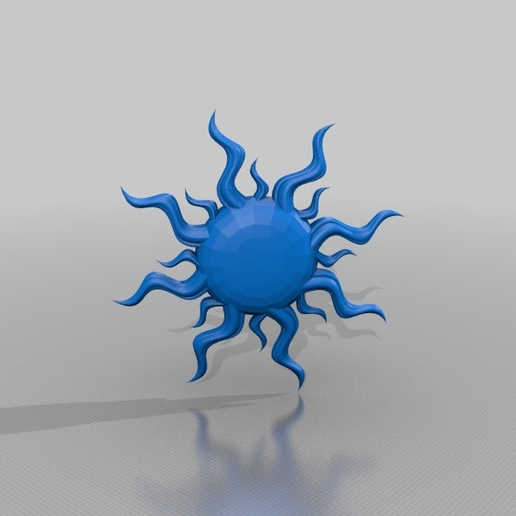 ☀️ sun・Free STL File for ・Cults