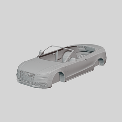 Audi-S5-i1.png Archivo STL Audi S5 Cabriolet 2012 Carrocería Imprimible・Modelo imprimible en 3D para descargar