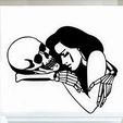 Untitled.jpg Halloween : woman with skull