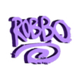 GRK ROBBO TEAM SETS 160 S.stl KING ROBBO GRAFFITI TAG STENCIL SET -TEAM ROBBO- 14 FILES EASY PRINTING WITHOUT MEDIA FDM WALL ART