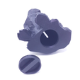Suna_piggy4_WB.png Adorable Low Poly Puppy Piggy Bank - NO SUPPORTS REQUIRED TO PRINT