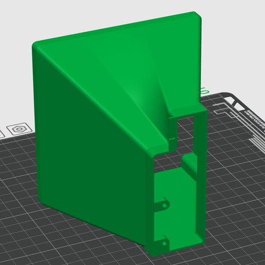 Nvidia A100 H100 120mm fan shroud/bracket 3D model