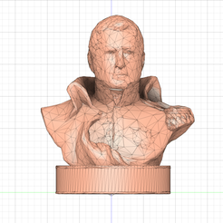 Frontal.png Saint Martin Low Poly Bust