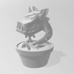 Cow-plant-1.jpg STL file Cow Plant・3D print model to download