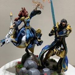 aymeric-and-xandria.jpg STL file Aymeric Borel・Template to download and 3D print