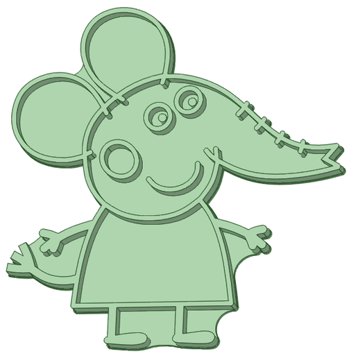 Emilia-elefanta_e.png Emilia whole elephant cookie cutter