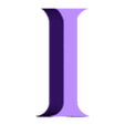 IM.stl Letras y Números ASSASSINS CREED | Logo