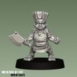 MINIATURES Fichier STL Metz Hogstod, Boucher Halfling・Plan pour imprimante 3D à télécharger