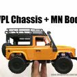 WPL_-_MN_V2.jpg MN D90 Body on WPL RC Chassis Conversion Kit
