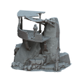 ADO013-1.png 3D file Perimeter Guard Post・Template to download and 3D print