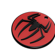26b.png keyring/ SpiderMan Emblem keychain