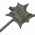 PowCakeTopper.png Pow Cake Topper (Sprechblase)