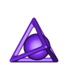 tétraèdre et sphère.stl Archivo STL gratuito Tetrahedron y esfera cautivo.・Design para impresora 3D para descargar