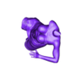 2_Torso_topless.stl Conoce a Kong - Redfox05- por SPARX