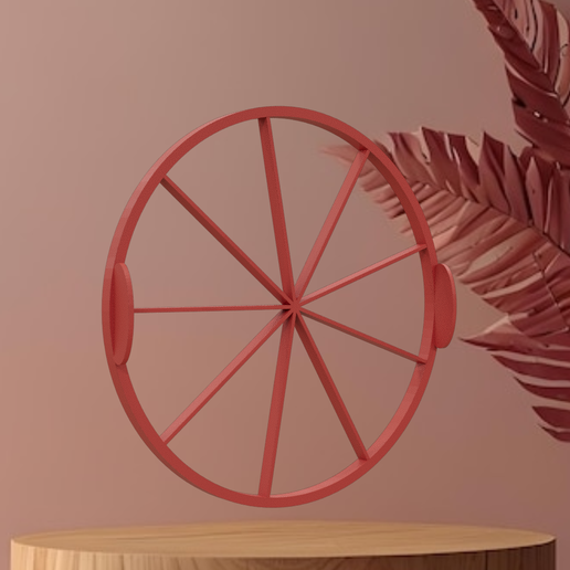 Cake marker / cake 9 portions - 3D model önizlemesi