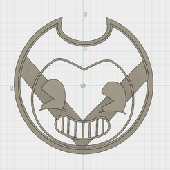 bendy 1.png STL file Bendy Cookie Cutter・Model to download and 3D print