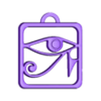 eye horus.stl Ancient Egypt eye hours  ankh cross symbol pendant