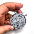 IMG_8590.jpg Free STL file Dragon Ball Keychain・3D printing design to download