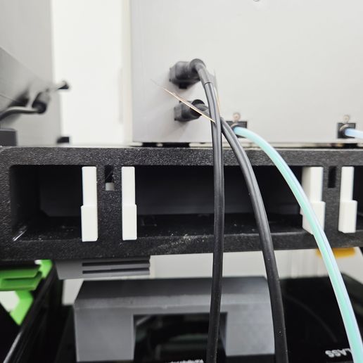 🔌 Qidi Max 4 D3P Cable management and PS holder・Free STL File for 3D ...