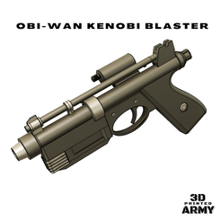 owk.png Fichier STL Pistolet blaster Obi-Wan KENOBI・Design à télécharger et à imprimer en 3D