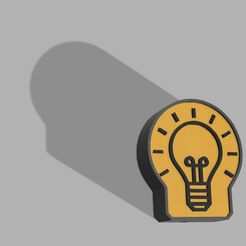 idea.-lamp.jpg Fichier STL Lampe d'idée led.・Plan à imprimer en 3D à télécharger, flavia_fnc2