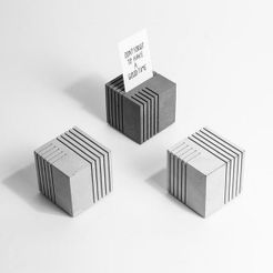 3bda397e44bacdfdc4a112a721657d05.jpeg Télécharger fichier STL Cube en béton • Design imprimable en 3D, yokataekb