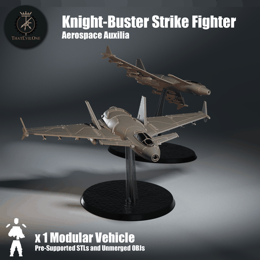 Knight-Buster Strike Fighter
