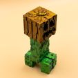IMG_3382.jpg Minecraft Creeper Halloween Edition Flexi articulated