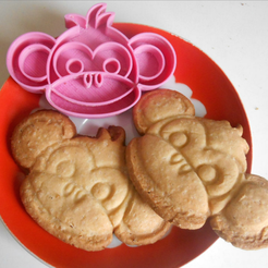 Capture_d_e_cran_2015-12-07_a__09.57.49.png Бесплатный STL файл Cookies cutter Monkey boy・3D-печатная модель для скачивания