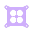 Carb Spacer 4150 1in  4hole tapered.STL Holley 4150 Carb 4 Hole Tapered Spacer   1" and 2" included