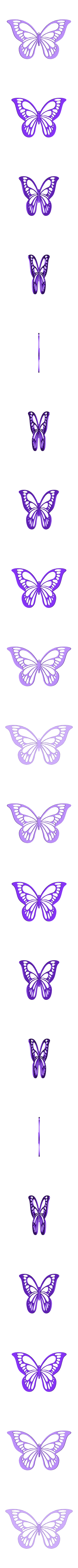 Pendentif Papillon.STL Download STL file Butterfly Pendant • 3D print object, emilie3darchitecture