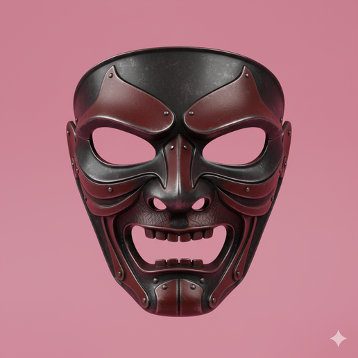 AI mask STL, possessed mask STL, mythology mask STL, villain mask STL, post apocalyptic mask STL, broken face mask STL, lion mask STL, battle mask STL, animal skull mask STL, mask design STL, zombie mask STL, mask template STL, orc mask STL, witch mask ST