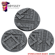 Stone-and-Rock-Bases-80mm.png Stone and Rock Bases - Complete Set
