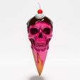 0022.jpg Skull Sundae Ice Cream Pop Pop Surrealism toy