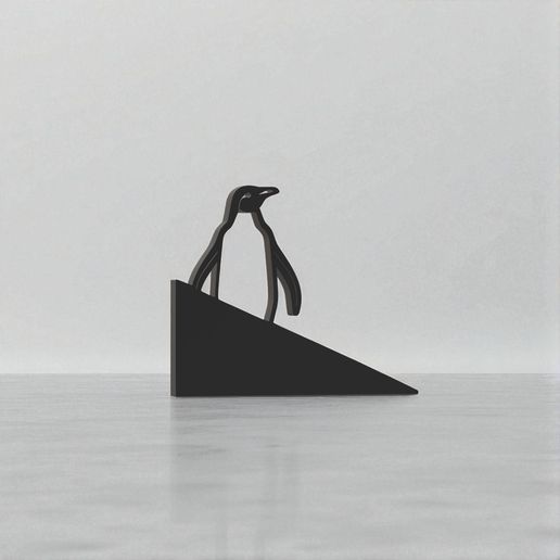 Door Stop, Penguin Door Stopper, Door Back, 2 Different Models