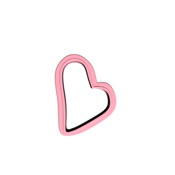corazon.png polymeric clay cutter - heart