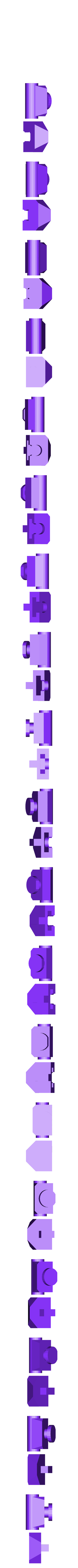 1_Head3_Neck.stl パワーレンジャー サンダー・メガゾード