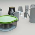 5.jpg Kitchenware 3D Model Collection