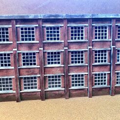 Final-brick-factory.jpg Archivo STL Escenario de fábrica modular para maquetas de trenes・Diseño de impresora 3D para descargar