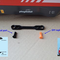 _Title.jpg Free STL file Playmobil pin for loco and others・3D printer design to download